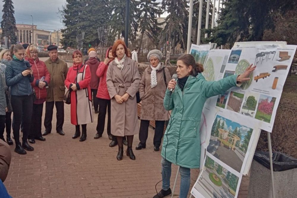 Перголы с качелями установят на площади Киселева в Нижнем Новгороде