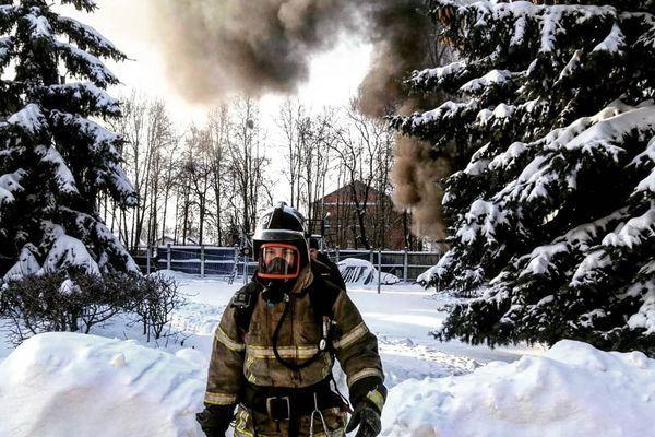Человек погиб на пожаре в Нижнем Новгороде 8 апреля 2021 года