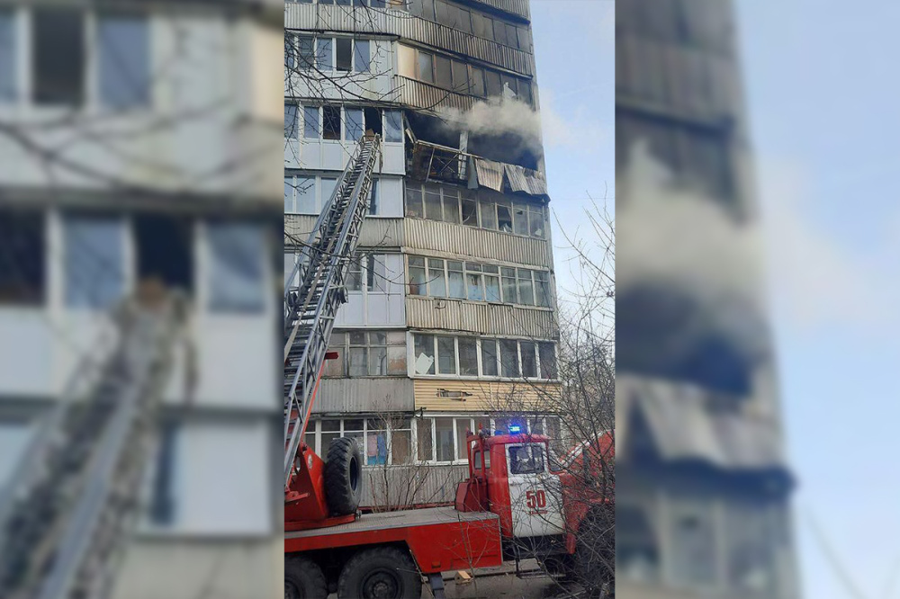 12 человек спасены при пожаре на улице Фучика в Нижнем Новгороде 19 марта