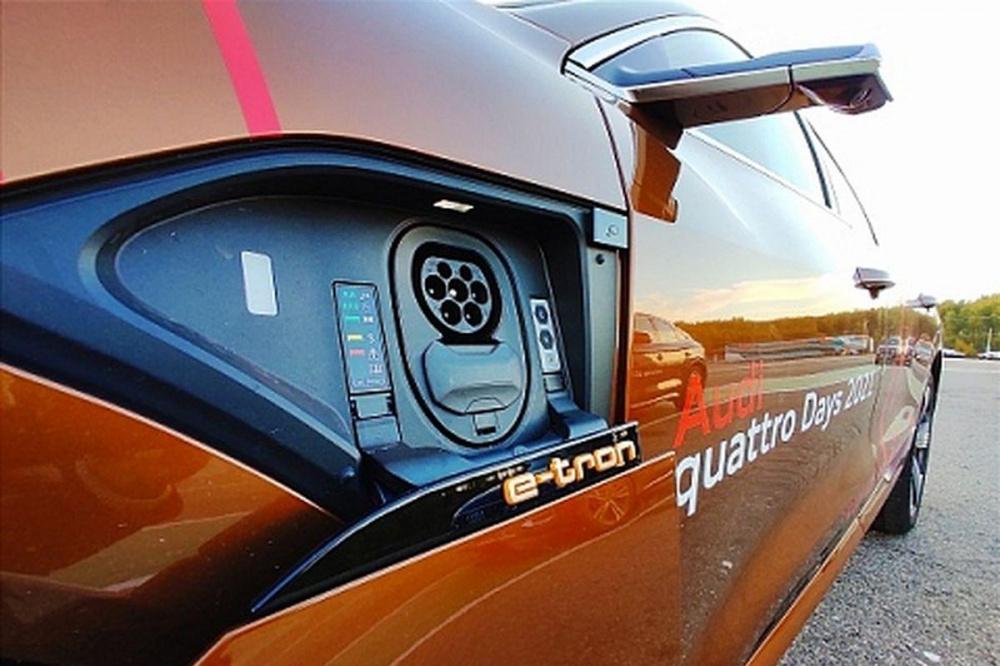 Электромобиль Audi quattro days протестировали на дорогах в Нижнем Новгороде