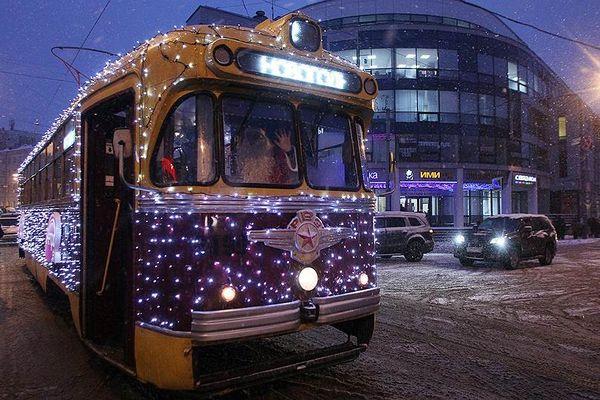 Нижегородский новогодний трамвай может получить престижную московскую премию