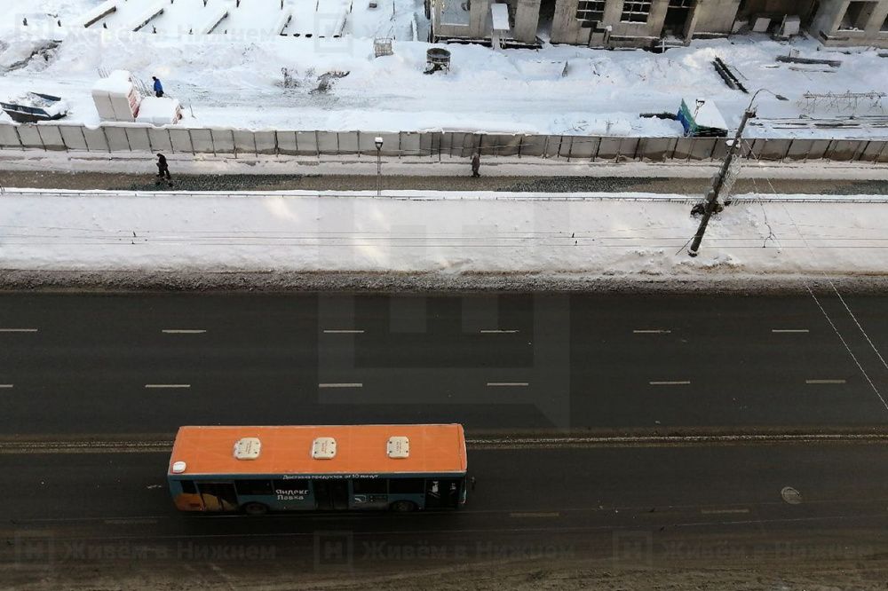 Улицу Горького частично перекроют в марте для строительства нижегородского метро
