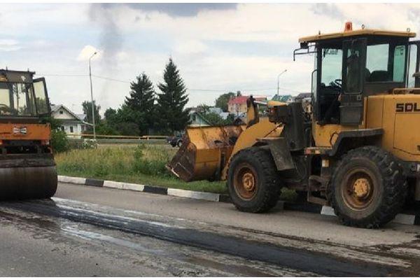 Ямочный ремонт дорог начался в поселке Новинки Нижнего Новгорода 