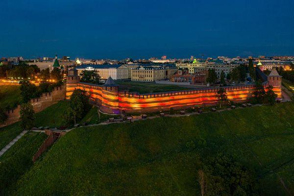 Георгиевская лента украсит кремль в Нижнем Новгороде 9 мая