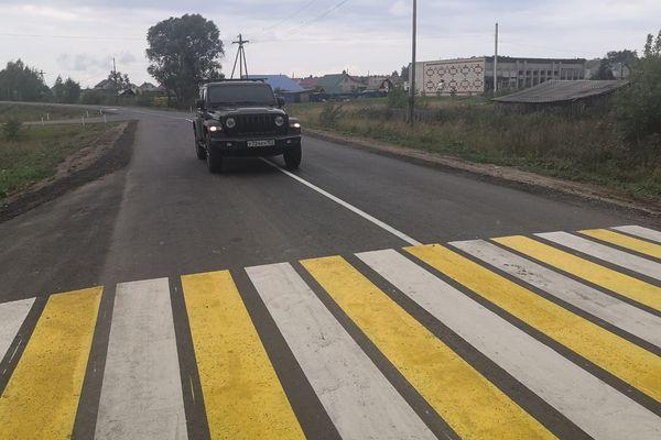 Дорогу к деревне Ковригино отремонтировали в Городецком районе