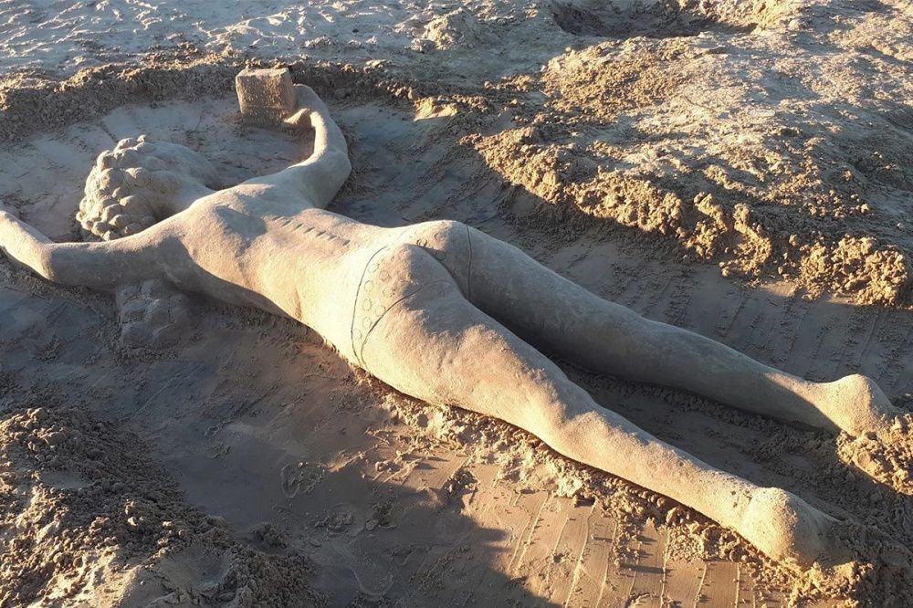 Житель Павловского района создает реалистичные скульптуры из песка