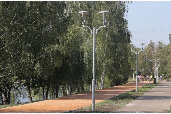 Велодорожку открыли на Юбилейном бульваре в Нижнем Новгороде