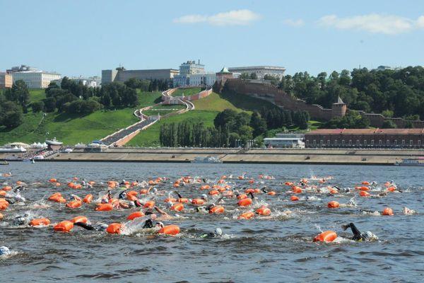 Юбилейный заплыв через Волгу X-WATERS Volga состоялся в Нижнем Новгороде 25 июля