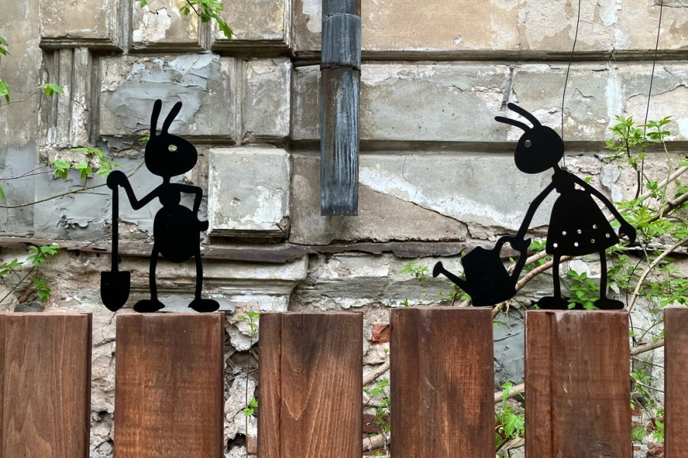 Необычный арт-объект с муравьями появился в центре Нижнего Новгорода