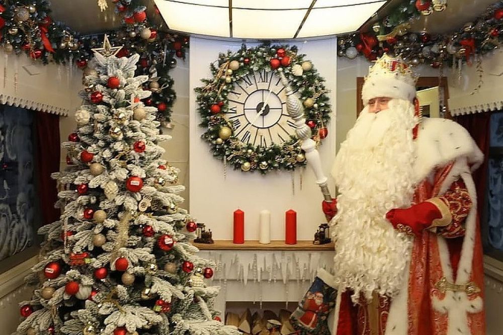 Фото Поезд Деда Мороза остановится в Нижнем Новгороде - Новости Живем в Нижнем