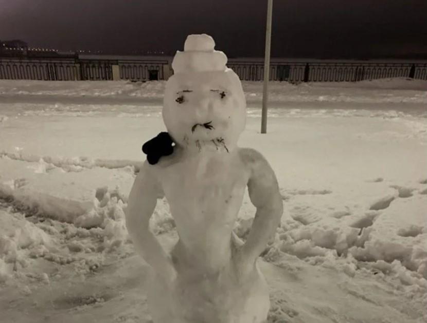 Нижегородец выставил на Авито объявление о продаже снеговика