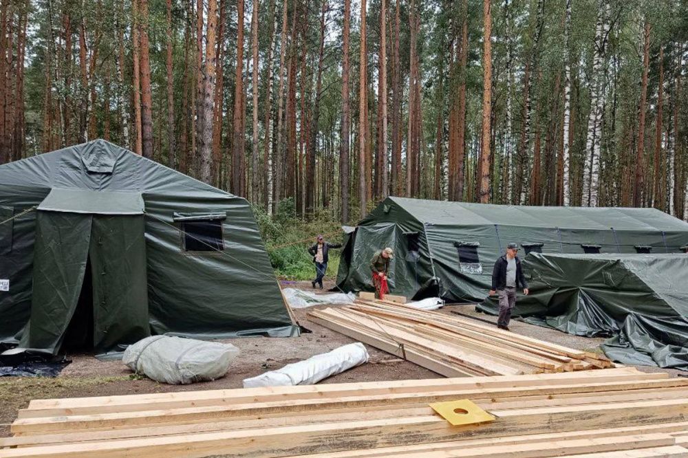 Учебный центр для бойцов именных батальонов достраивают в Нижегородской области
