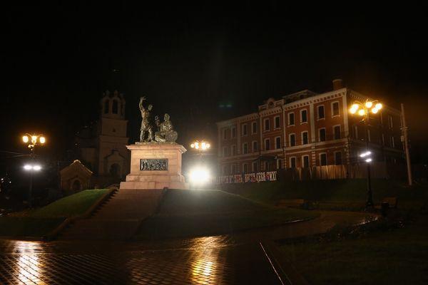 Художественную подсветку установили на пяти памятниках в Нижнем Новгороде