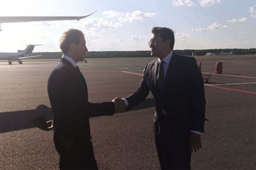 Денис Мантуров прилетел в Нижний Новгород после назначения вице-премьером РФ