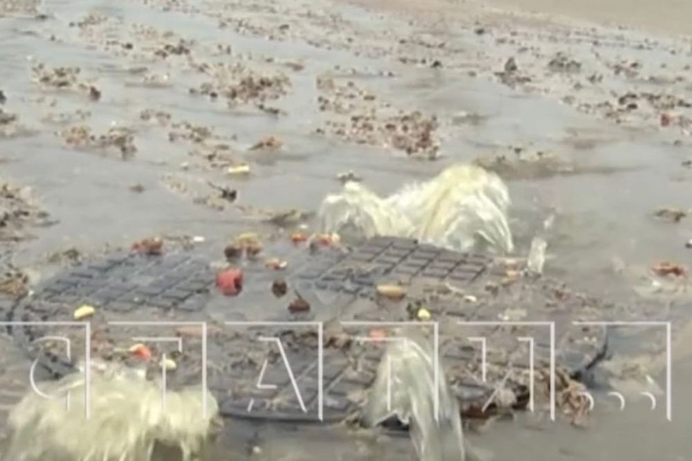 Нижегородский ЖК «Окский берег» затопило канализационными отходами