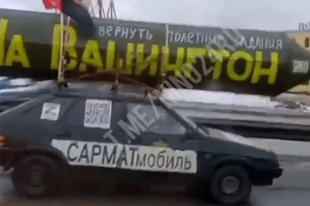 Фото «Сарматмобиль» заметили на дорогах Нижнего Новгорода - Новости Живем в Нижнем
