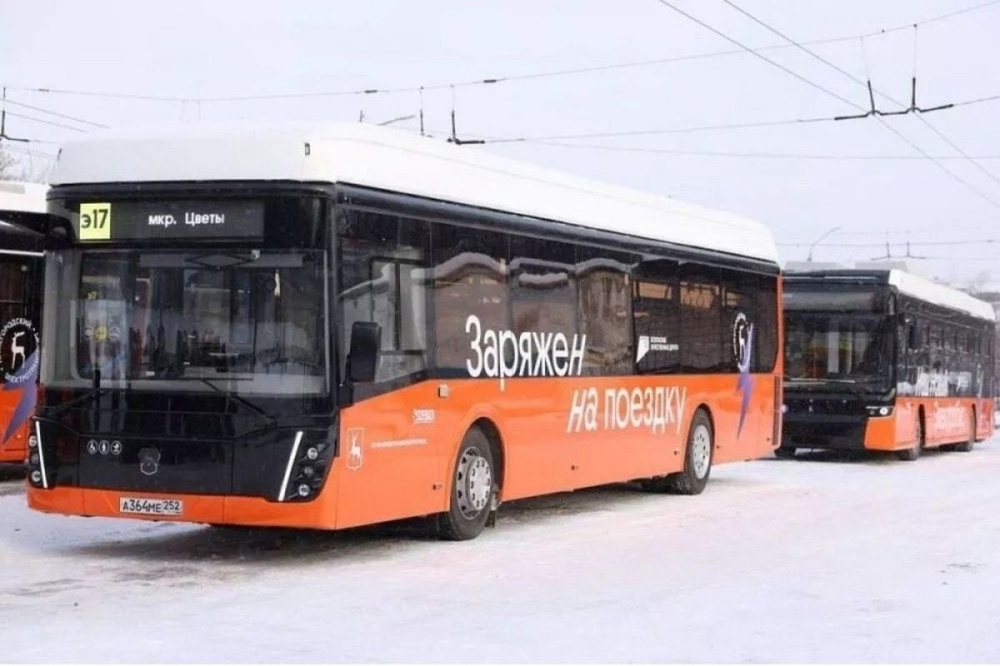 120 электробусов доставят в Нижний Новгород до конца марта 2024 года