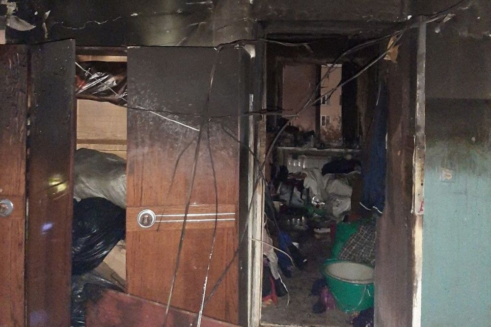 61 человек эвакуирован при пожаре в жилом доме в Нижнем Новгороде