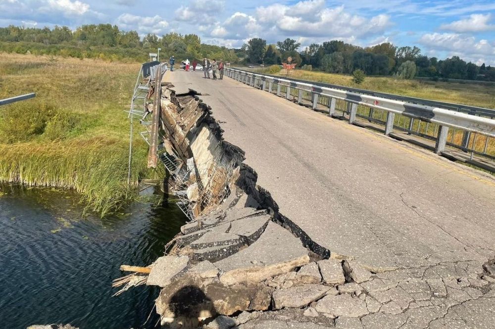 Мост на трассе «Воротынец – Спасское – Сергач» обрушился 17 сентября 