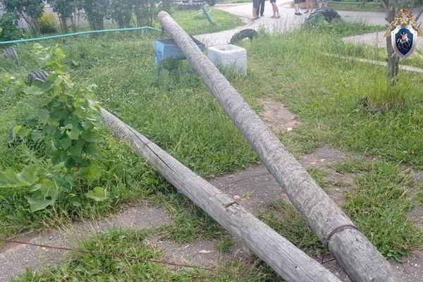 Бывший электрик погиб при падении столба в Кстовском районе