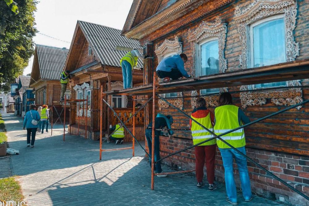 Шесть исторических домов восстановят до конца сентября в центре Городца