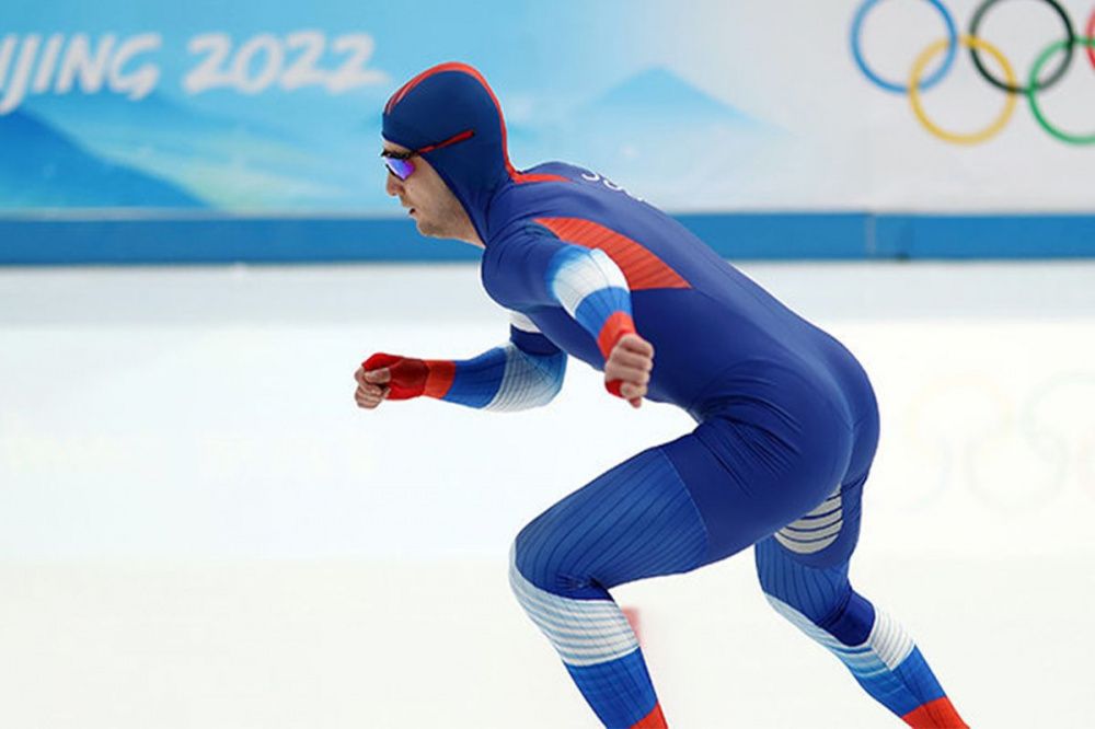 Глеб Никитин поздравил конькобежца Сергея Трофимова с олимпийским серебром