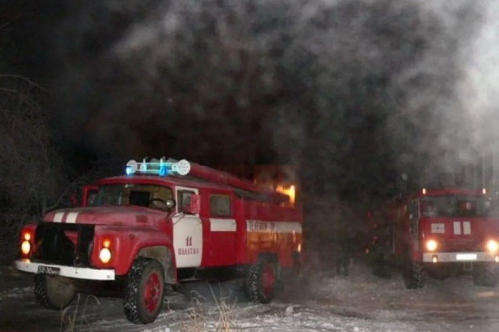 Человек погиб на пожаре в Дивеевском районе в ночь на 19 января
