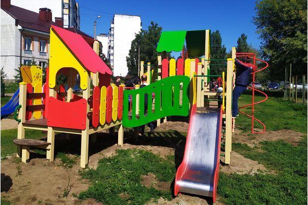 Фото 8 детских площадок установят в Сормовском районе к 800-летию Нижнего Новгорода - Новости Живем в Нижнем