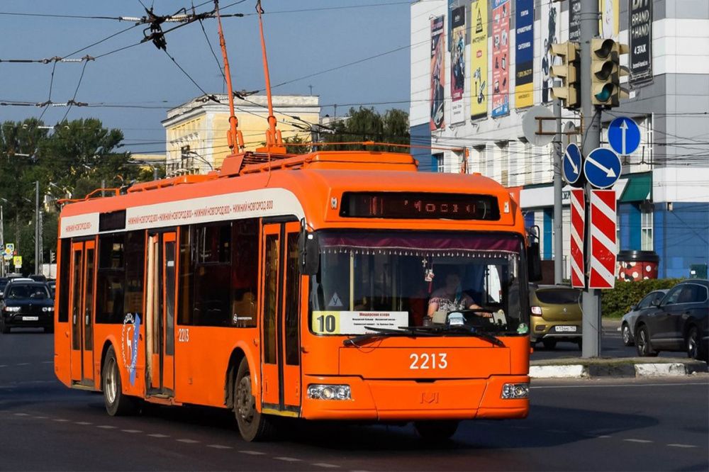Движение троллейбуса №10 и маршрутки Т-49 изменят до 9 октября в Нижнем Новгороде
