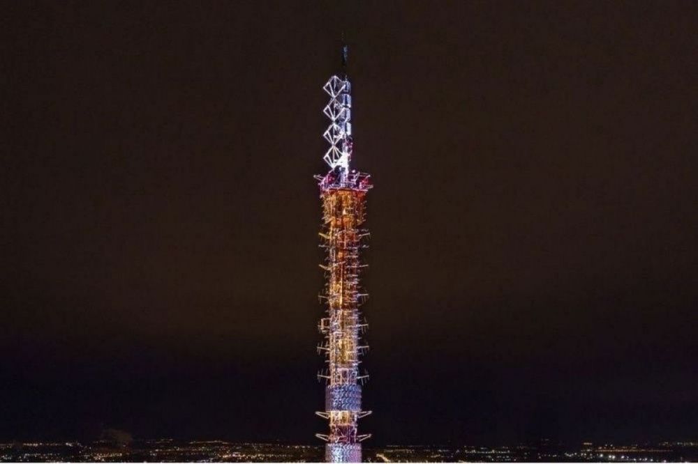 Подсветка украсит нижегородскую телебашню в честь открытия площадки «Спорт Порт»