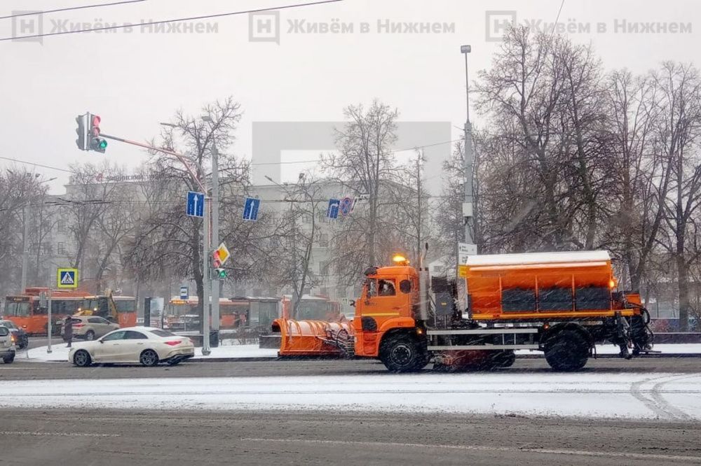 Фото Власти отказались от использования песка на дорогах в центре Нижнего Новгорода - Новости Живем в Нижнем
