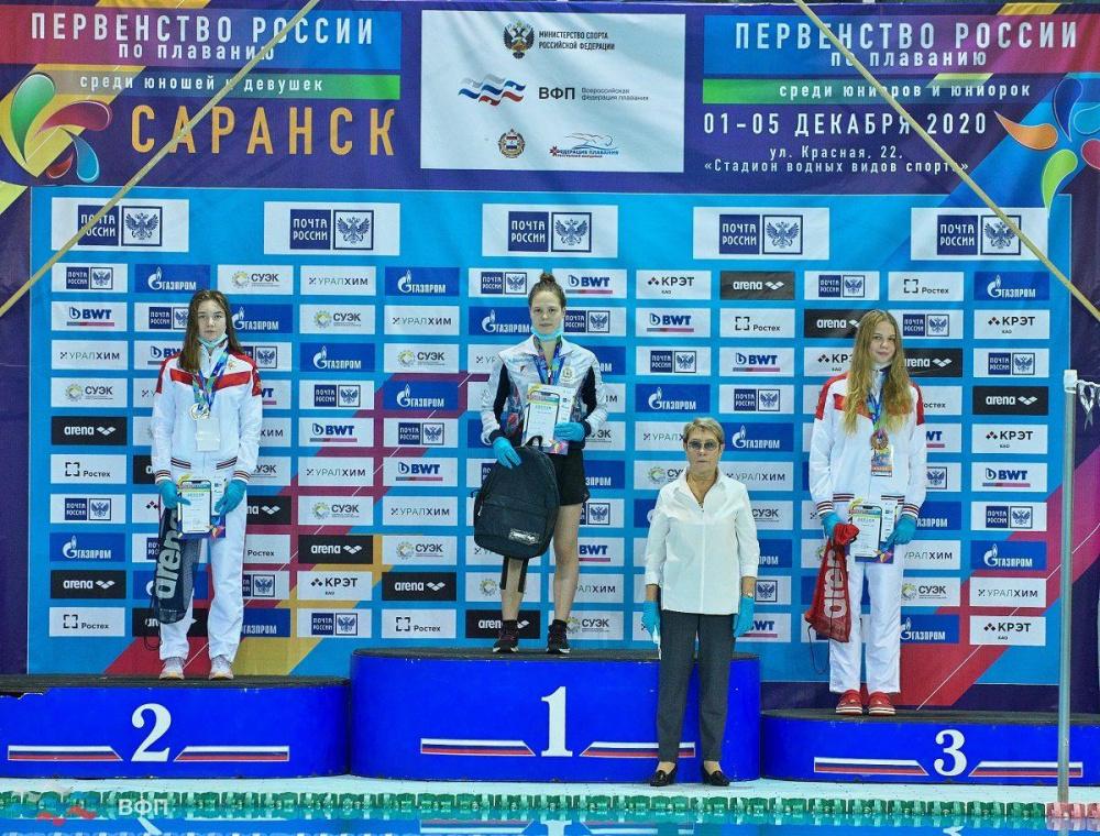 Спортсменка из Нижнего Новгорода Елена Богомолова завоевала две золотые награды на юниорском первенстве России по плаванию