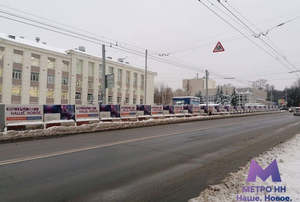 Фото Часть улицы Ошарской закроют на полтора месяца из-за продления метро - Новости Живем в Нижнем