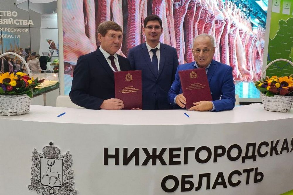 Нижегородская область заключила шесть соглашений на выставке «Золотая осень»