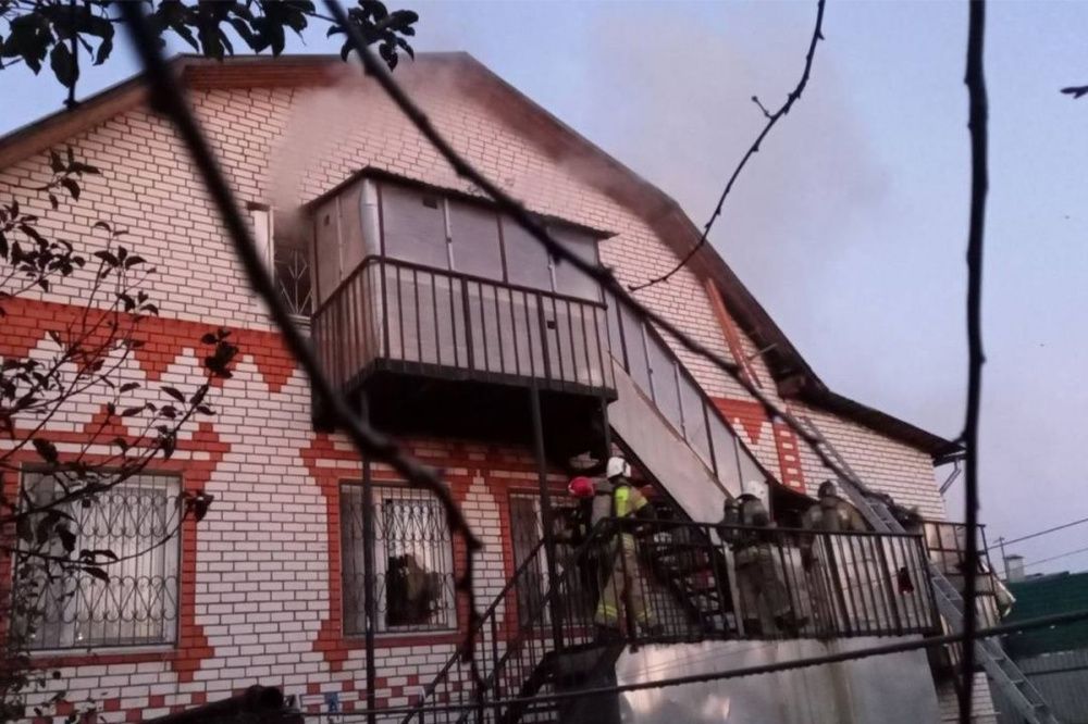 Реабилитационный центр загорелся в Нижнем Новгороде 24 октября