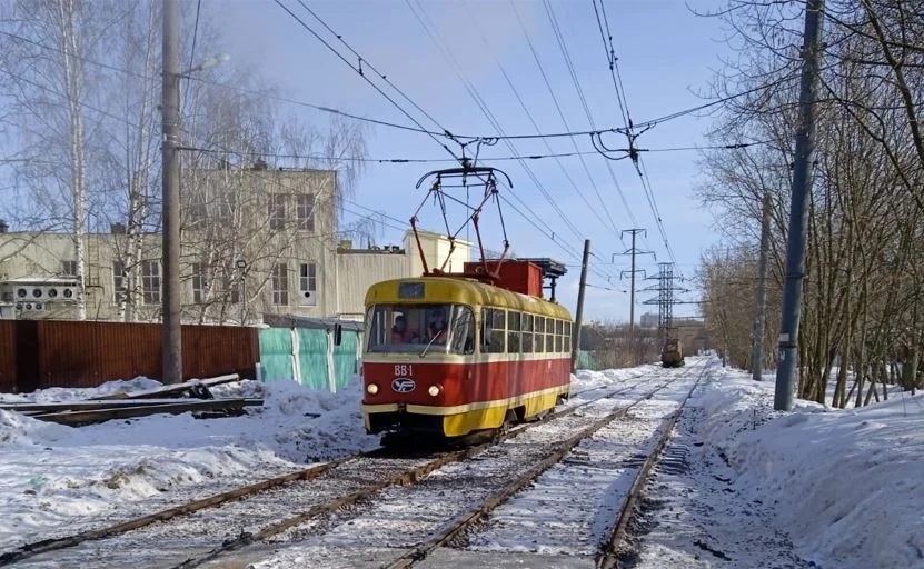 Движение трамваев в Сормовском районе возобновится 13 марта