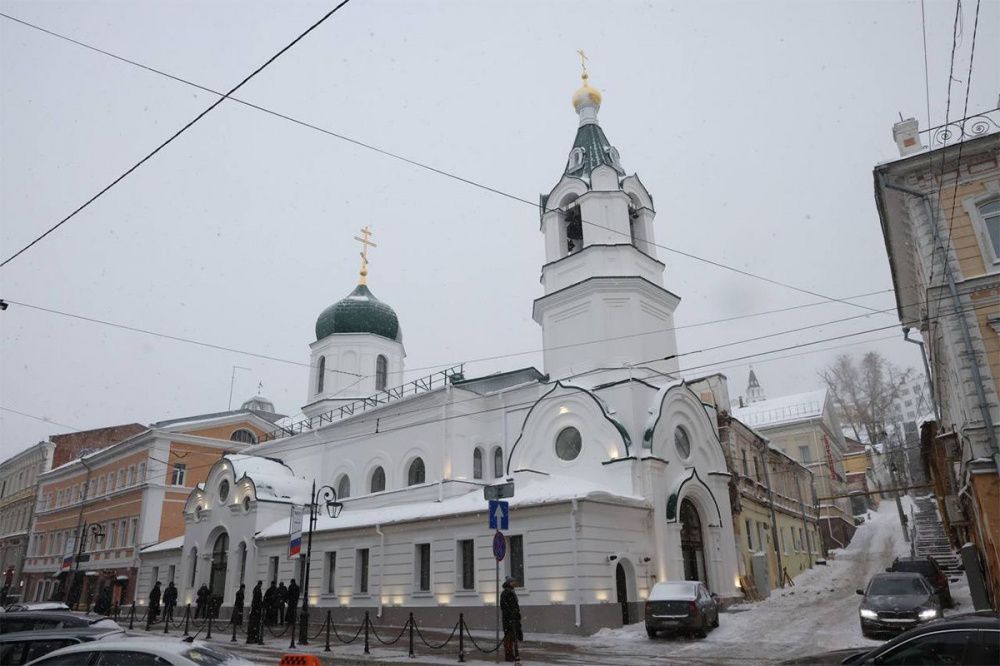 Фото Строительство Троицкой церкви завершилось в Нижнем Новгороде - Новости Живем в Нижнем
