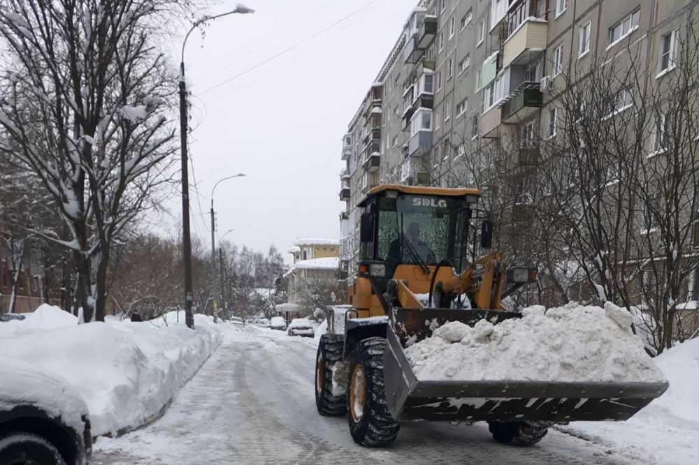Около 95 тысяч кубометров снега убрали с улиц Нижнего Новгорода с 10 января