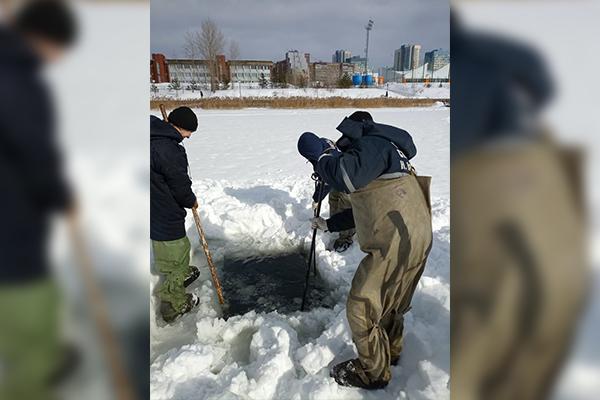 Фото Спасатели и сотрудники минэкологии предотвращают массовый замор рыбы на Мещерском озере - Новости Живем в Нижнем