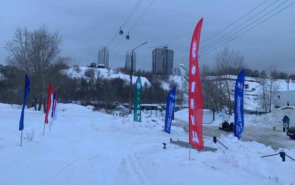 Две лыжные трассы открылись на Гребном канале в Нижнем Новгороде 11 февраля