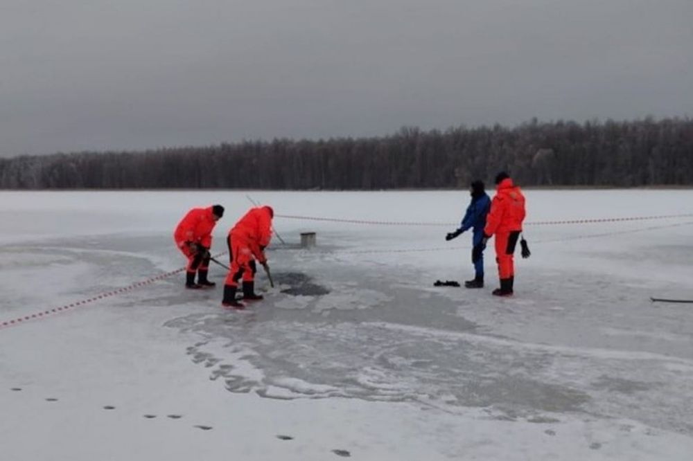 Рыбак провалился под лёд на озере в Нижегородской области 27 ноября