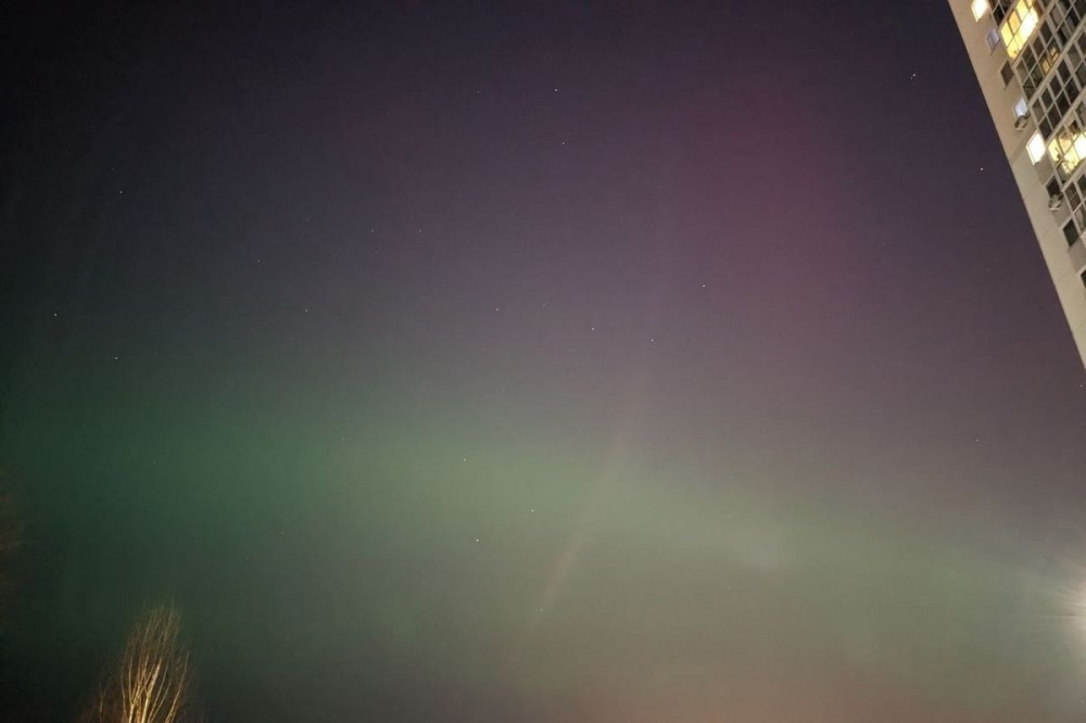 Фото Нижегородцы увидели в небе северное сияние вечером 3 марта - Новости Живем в Нижнем