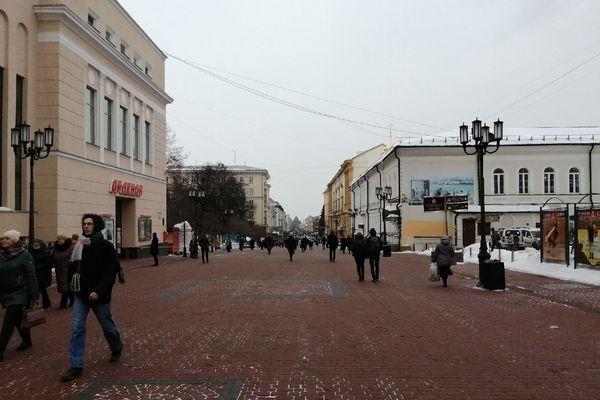 Фото Работы по благоустройству Большой Покровской начались в Нижнем Новгороде - Новости Живем в Нижнем