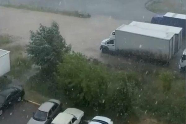 Фото Сильный дождь прошел в Автозаводском районе 26 июня - Новости Живем в Нижнем