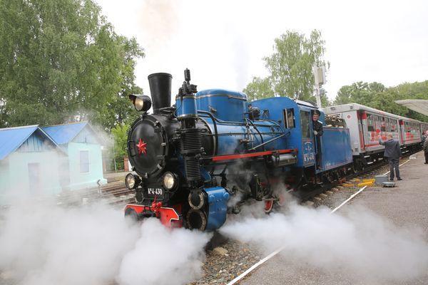 Новый сезон на детской железной дороге стартовал в Нижнем Новгороде