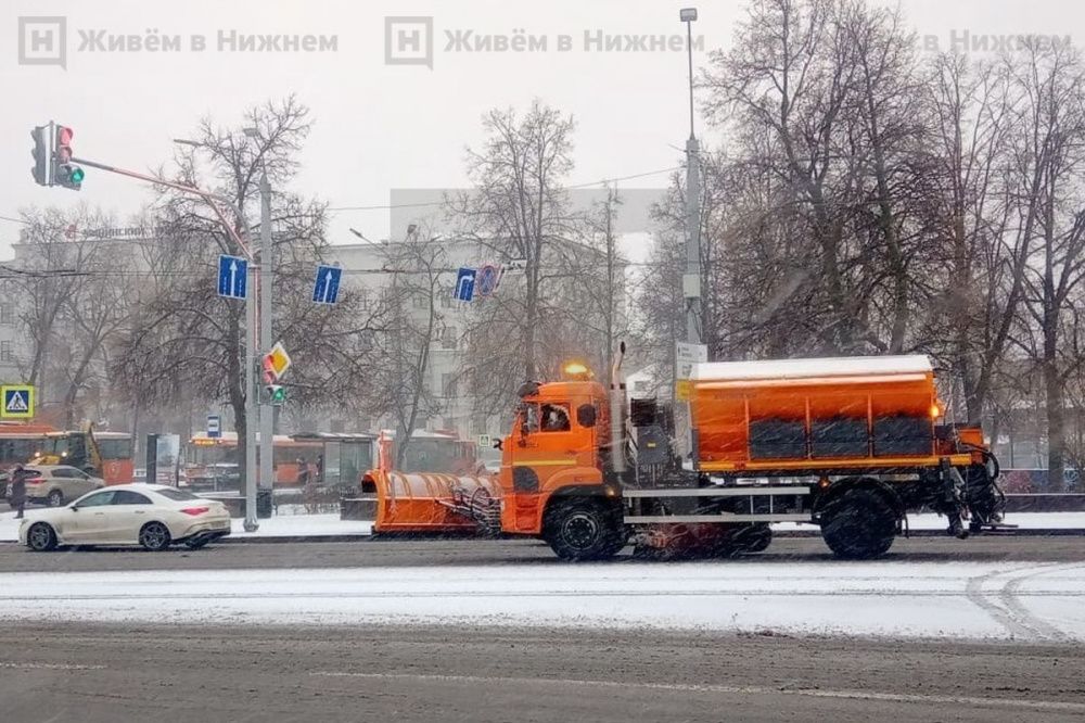 Аномальный снегопад надвигается на Нижний Новгород
