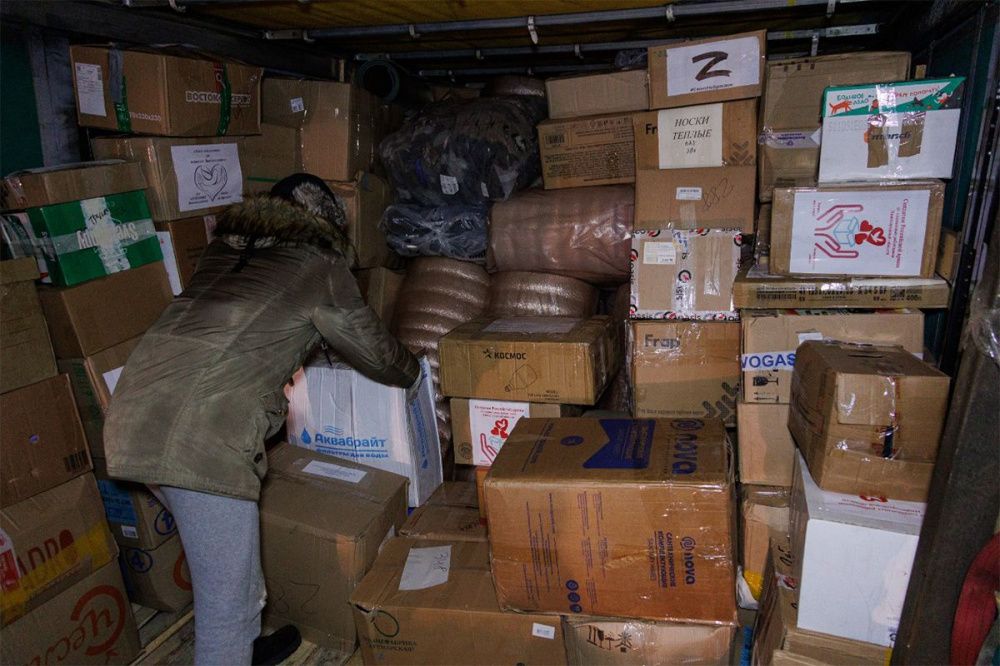 Фото 20 тонн гуманитарной помощи отправили в зону СВО из Нижегородской области - Новости Живем в Нижнем