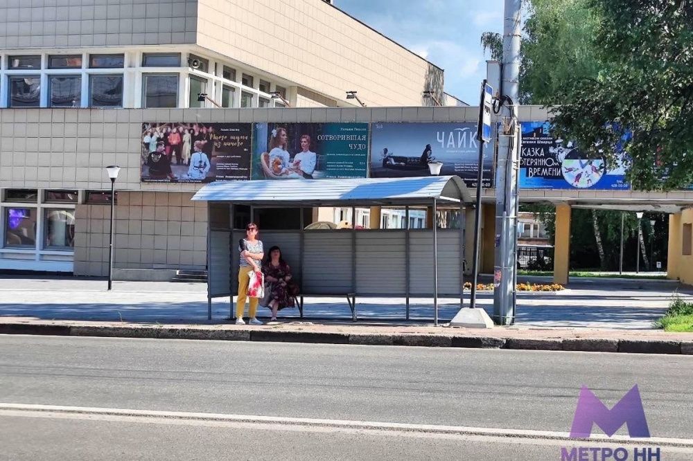 Фото Временные остановки установлены в районе площади Свободы в Нижнем Новгороде - Новости Живем в Нижнем