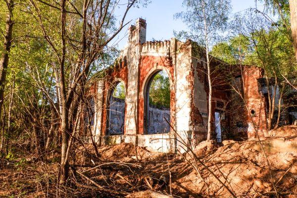 От былого величия Куйбышевской водокачки остались только руины