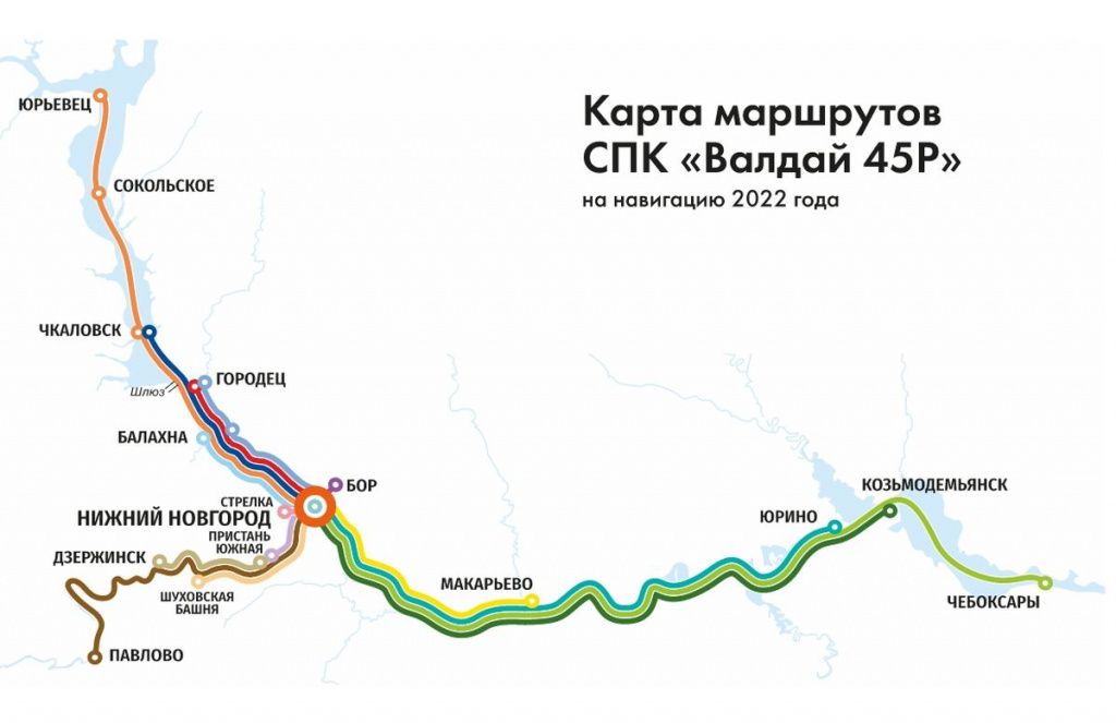 Навигация нижегородских «Валдаев» в 2022 году
